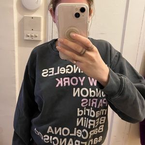 Anine Bing sweatshirt.